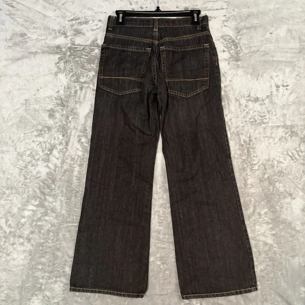 Old Navy Bootcut Jeans Kids 16 Regular Dark Wash Adjust-to-Fit Classic Denim